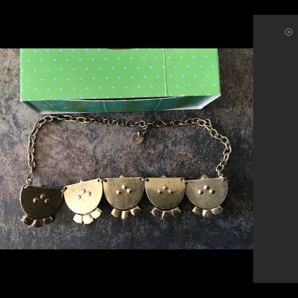 NEW Stella & Dot Devina Art Deco Necklace - Picture 7 of 7